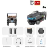 Sıcak AE3 Pro Max GPS Drone 8K Çift Kamera 3 Eksenli Gimbal Engel Kaçınma 5G Katlanır Quadcopter RC Mesafe 5000m Hediye Oyuncakları