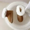 Stiefel Winter Kinder Schnee Mädchen Alpaka Nette Baby Verdickte Wolle Baumwolle Schuhe Rutschfeste Herren Kastanie Antilope Bro 231012