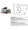 Hongpoe 6000W 150V Fonte de alimentação 0-150V Power ajustável 150VDC AC-DC 0-5V Controle de sinal analógico Se-6000-150 Transformador de potência 150V 40A 110VAC/220VAC entrada