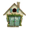 Figurines miniatures de porte Gnome féerique, maison d'elfe, fenêtre de jardin en bois, Statues d'arbre d'art, ornement, décor extérieur, livraison directe