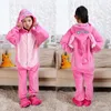 Pigiama per bambini Cartoon Leopard Kigurumi Sleepwear Con cappuccio Abbigliamento per la casa Pigiama Bambini Tutina Costumi Cosplay Ragazzi Ragazze Pigiama Unicorno 231012