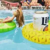 Inflatable Drink Holders Pool Cup Holder Floats for Kids Water Fun Toys Flamingo Pool Float Party Supplies LL