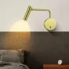 Настенный светильник для чтения, светодиодный светильник на гибкой стойке, 3 Вт, прикроватное изголовье для спальни