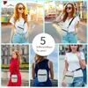 Midjepåsar Yudx Small Crossbody Sling för kvinnor Trendiga -Multi Position Bag -Fanny Packar Cross Body Everyday Use