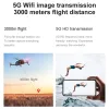 Drone 4K Profesional GPS DRONS 6K 2 Axis Gimbal Professional Camera Quadcopter med kamera RC 3KM Brushless 5G WiFi FPV Dron