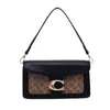 Designer Bolsa feminina Bolsa feminina Novo Vinho Tabby Deus One ombro Crossbody Handheld Envelope PRATA PROMUTADA PRIMA