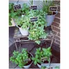 Andere tuinbenodigdheden Tuinbenodigdheden Houten schoolbord Plantenlabel Markers Bloemist Bloem Prijskaartjes Thuis Bruiloft Feest Decoratieve borden Dhlrr