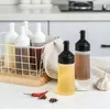 Storage Bottles Kitchen Squeeze Sauce Bottle Squeezing Oil Spray Condiment Baking BBQ Ketchup Mustard Olive Sprayer