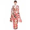 Etniska kläder Furisode Kimono Women's Big Formal Style Traditionell Festival Dress Wedding Ceremony