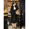 Damen Trenchcoats Hochwertiger Wollmantel für Frauen 2023 Herbst und Winter im koreanischen Stil