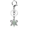 Konst och hantverk Natural Stone Turtle Key Chain 16 T2 Drop Delivery Home Garden Gifts DHYQL