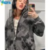 Zweiteilige Hosen für Damen YICIYA Sets für Frauen 2 Stück Trainingsanzug Hose Y2k Kleidung Streetwear Hoodies Sweatshirt Casual Plus Size Matching