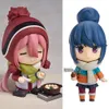 Костюмы талисмана Yuru Camp Shima Rin Kagamihara Nadeshiko 903 981 Фигурка Модель Игрушки Совместная подвижная кукла Книжная полка Орнамент