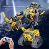 Toptan Yapı Bloğu Robot Model Transformatör Oyuncak Özel Blok Minifigure RC Robot Lepin Erwachsene Model Yapım Kiti Transformatör Şekil Figür Figür Oyuncak Çocuk İçin