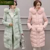 Parkas pour femmes de haute qualité hiver femme veste femmes vêtements Laides fausse fourrure à capuche coton femme épais manteau chaud 081 231011