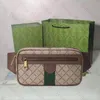 Designerskie torby w talii mężczyźni Crossbody Bombag Fashion skórzane torebki Torebka kobiet Fanny Pack Temperament Fanypack Torka na piersi