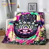 Blankets Swaddling Nazar Evil Eye Tree of Life Soft Plush Blanket Flannel Blanket Throw Blanket for Living Room Bedroom Bed Sofa Picnic Cover KidsL231012