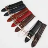 Watch Bands MAIKES Genuine Leather Accessories Strap For 12mm - 20mm Crocodile Pattern Band Replace Bracelets