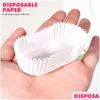 Cupcake 1000Pcs/Set Paper Baking Cup Muffins Cupcake Liners Oval Cake Bread Tray Grease Proof Disposable And Recyclable Kdjk2302 Home Dhjrd