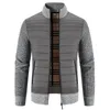 男性用セーターメンカーディガン冬用ジャケット男性太い暖かいカジュアルセーターコート良い品質スリムフィットサイズ3xl 231011