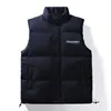 Men's Vests White Vest Discovery Men Slim Fit printing Sleeveless Puffer Jackets Autumn and winter Casual Waistcoat Warm Coat 2023 231011