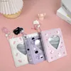 Albümler Kitaplar 40 cepler Photocard Tutucu 3 inç sevimli karikatür kedi fotoğraf albüm mini instax fotoğrafları kitabı KPOP idol kartları fotoğraf albüml231012