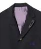 Giacche da uomo Aghi Giacche Uomo Donna 1 1 Migliore qualità Viola Stripe Farfalla Ricamo AWGE Track Jacket Cappotti y2k J231012