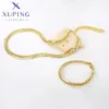 Ensembles de bijoux de mariage Xuping été mode bijoux en alliage de cuivre fête pour les femmes collier essentiel et Bracelet ensemble cadeaux X000721891 231012