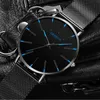 Frauen Uhren reloj hombre 2023 Uhr Männer Minimalistischen Ultra Dünne Männer s Mode Edelstahl Mesh Gürtel Quarz relogio masculino 231012