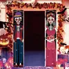 Other Event Party Supplies Lofytain Mexican Day Of The Dead Party Porch Sign Halloween Hanging Door Curtain Banner Mexican Fiesta Sign Party Decoration T231012