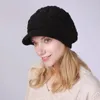 Berets Winter Warm Faux Wool Bert Hair Drying Microfiber Fiber Velvet Extra Long Bath Girls Kawaii Bowknot Beanie Cap