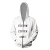 Herrtröjor tröjor Autumn Winter Diy Custom 3D Print Hoodies Fashion Racing Mönster Patch Zipper Hoody Jacket Drop 231011