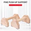Sit Up Benches Anti-deformation Wear Resistant Hexagons Design Parallettes Bar Workout Equipment 231012