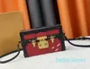 حقيقية من الجلود للنساء نساء رسول رسول كروسودي pochette Petite Malle Designer الفاخرة حقيبة الكتف حقيبة يد