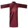 Palco desgaste hanfu masculino chinês antigo traje tradicional homens roupas crosstalk roupas tv festival festa desempenho vestuário