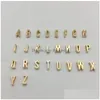 SUMENG Fashion Tiny Inledande halsband Guld Sier Color Cut Letters Enkel namn Choker Halsband för kvinnor hängsmycken gåva Dhgarden Otthb