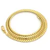 Miami Cuban Link Chain 14K Gold Plated 4mm 24 Necklace265b