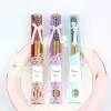 Natural Bamboo Chopsticks Tableware Wedding Favor Gift Souvenirs Creative Wedding Gift Chopsticks Gifts With Retail Packaging LL