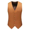 Gilets pour hommes 16 couleurs costume gilet angleterre style vintage gilet formel vêtements de mariage slim fit design gilet mâle 231011