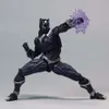 Mascote figurinos yamahi figura rei de wakanda figuras mafex preto pantera 091 model brinquedos coleta de presentes móveis conjuntos