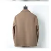 Misto lana da uomo Cappotto invernale moda elegante Abbigliamento da uomo Giacca corta calda Trench Down Peacoat Zm 231011