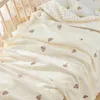 Decken Baumwolle Baby Weiche Flanell Geboren Jungen Mädchen Swaddle Wrap Kleinkind Komfort Decke Infant Schlafsack Für Kinderwagen Bett 2023