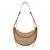 Sac de luxe Numero Dix Sac demi-lune Fleu-grain texturé en cuir lisse en cuir concepteur zip fermeture crossbody women hobo sac à main sacs à bandoulière 001