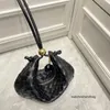 デザイナーBotgas v Luxury Handbag本物のカラーバッグソリッドファッションバッグカセットファッションシングルショルダーバッグレザースモールゴールデンボールアンダーアームf