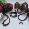 Bracelet en Agate couleur rêve, collier Mantra avec Six mots, pour hommes et femmes, 108 pièces, multi-cercles, vente en gros