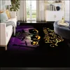 1pc Halloween Spooky Pumpkin Area Rugs, Non-Slip Washable Moon Forest Non Slip Area Rug For Living Dinning Room Bedroom Kitchen Hallway Office Modern Home Decorative