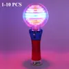 Led Rave Toy Light Up Magic Ball Toy Wand för barn Stick blinkande LED Wand Ball Performance Prop Toy For Children Boy Girl Birthday Present Toys 231012