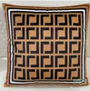 Poduszka dekoracyjna domowa tkaniny luksusowe projektant poduszki f liter mody poduszki bawełniane pokrowce z wewnętrznym