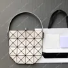 Handbag Bag Original Checker Women's Japanese Matte 4x4 Factory Folding Diamond Underarm Water Bucket Mini Vegetable Basket bags