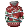 Men's Hoodies Hoodie Casual Sweater Autumn Hooded Printed Winter And Digital Top Christmas Blouse Boy Indoor Outdoor Slipper